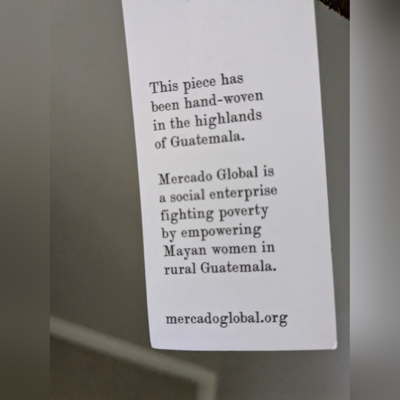 NWT Mercado Global Brocade Matea Handwoven Weekender - Picture 3 of 8